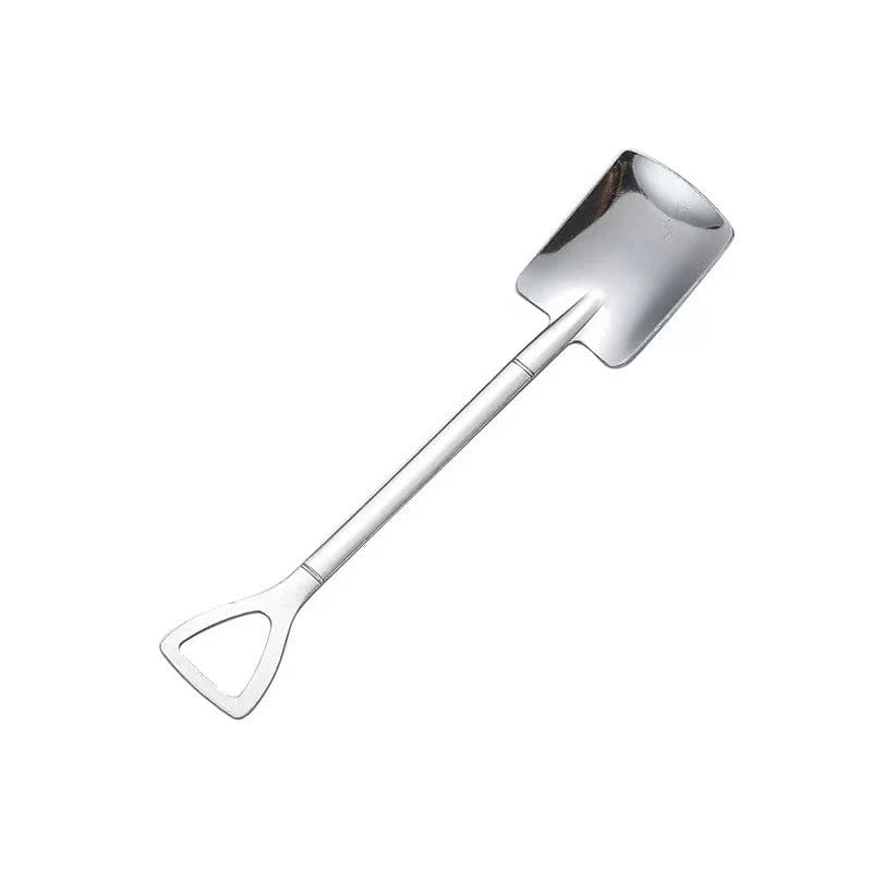 1/4 Stück Edelstahllöffel, Spatenlöffel, Dessertlöffel, Obstlöffel, Eisteelöffel, Kaffeerührlöffel, Marmeladenlöffel, Eislöffel, Salatlöffel, Dressinglöffel, Speziallöffel, Küchenutensilien, Hotelutensilien.