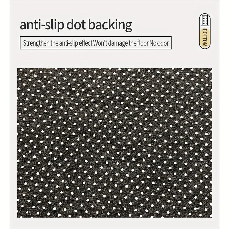 1 Stück, saugfähiger Vintage-Teppich, rutschfester, ermüdungsfreier, zotteliger Bodenteppich, schnell trocknender, maschinenwaschbarer Teppich, Willkommens-Fußmatte für den Eingangsbereich, Wohnzimmer, Schlafzimmer, Badezimmer, Spielzimmer, Schlafsaal, Teppich, Raumdekoration