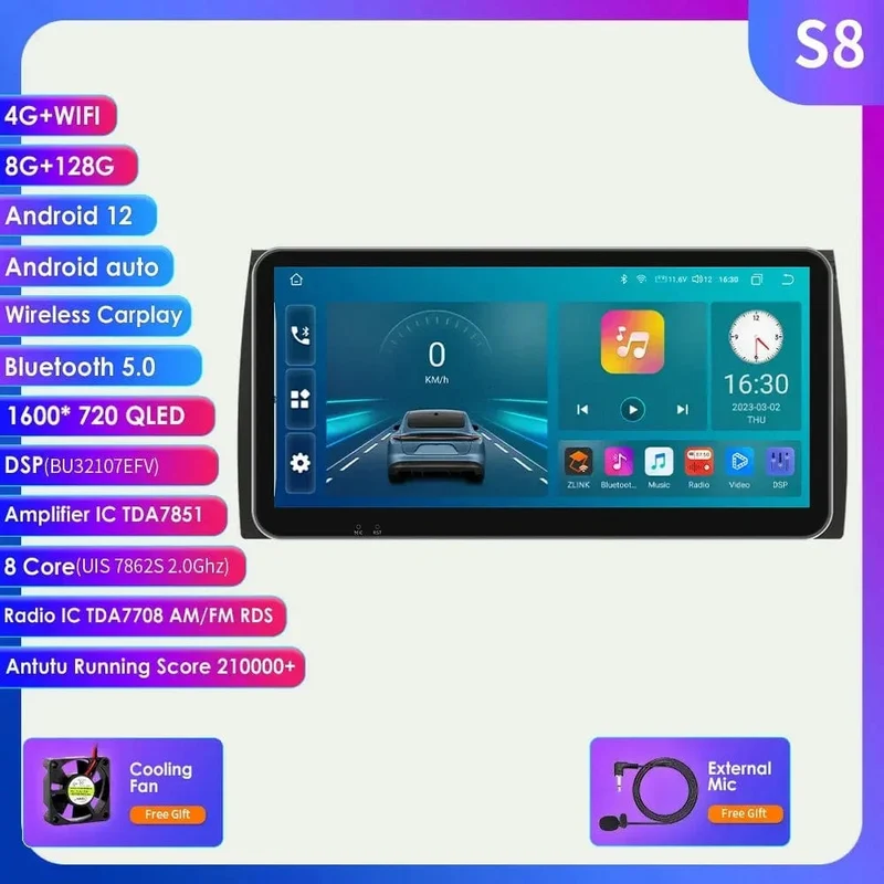 8GB 128GB Android 12 Auto-Multimedia-Player 9 Zoll Navigation Für BMW E39 E53 M5 1995-2003 radio Stereo BT GPS Wifi DSP SWC AM FM