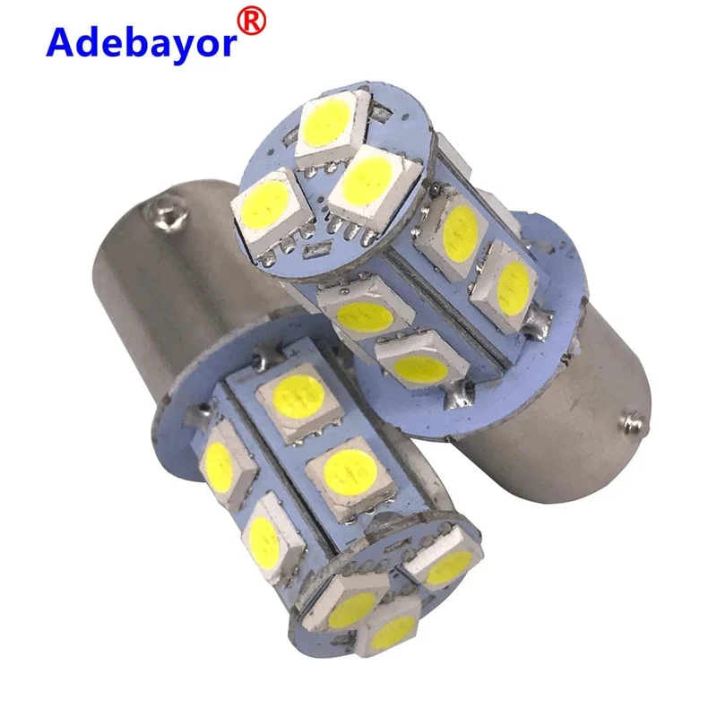100x 24v oder 12v 1156 Ba15s P21w 13 Smd 5050 13 Led 13smd Bremse Rücklicht Glühbirne Lampe Auto Led Auto Glühbirne Licht Adebayor