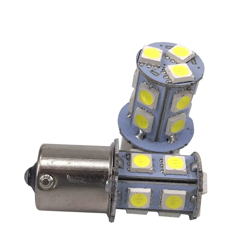 100x 24v oder 12v 1156 Ba15s P21w 13 Smd 5050 13 Led 13smd Bremse Rücklicht Glühbirne Lampe Auto Led Auto Glühbirne Licht Adebayor