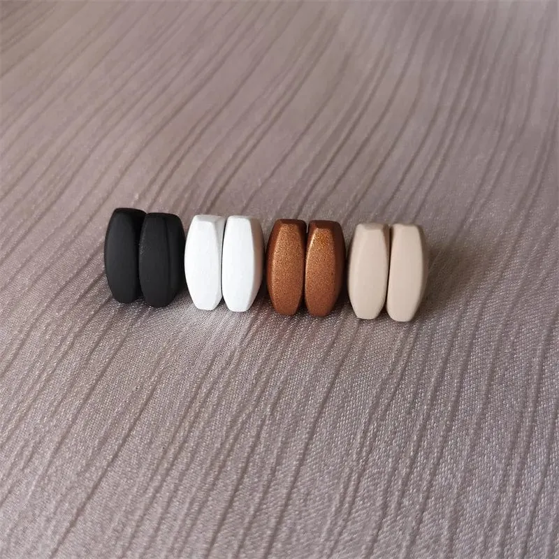 Premium 1 Paar Dreieck starker Magnet Hijabs Clip Zubehör muslimische Frauen Sicherheit kein Loch feste Turban Schal Pins Broschen
