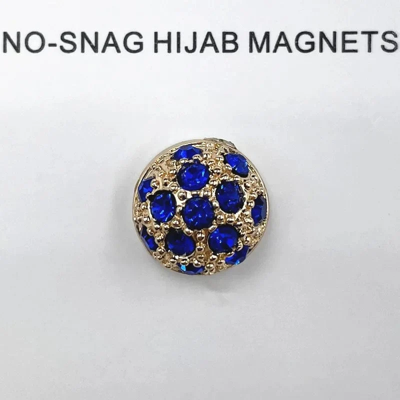 Premium 1 Paar Dreieck starker Magnet Hijabs Clip Zubehör muslimische Frauen Sicherheit kein Loch feste Turban Schal Pins Broschen