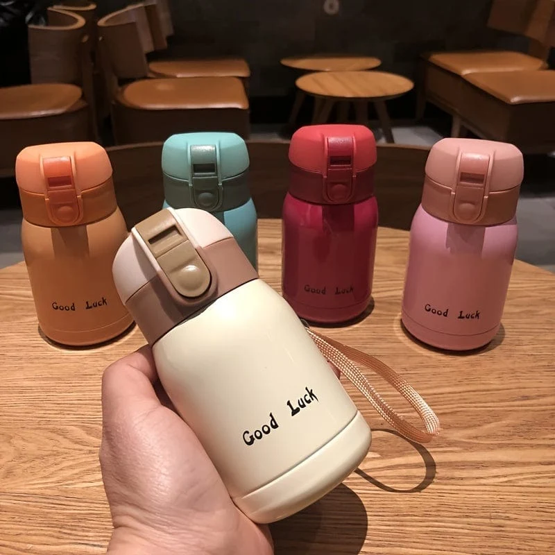1 Stück, Mini-Vakuumflasche, isolierte Wasserflaschen, Reise-Thermobecher, für heiße und kalte Getränke, Sommer-Winter-Trinkgeschirr, Geschenke