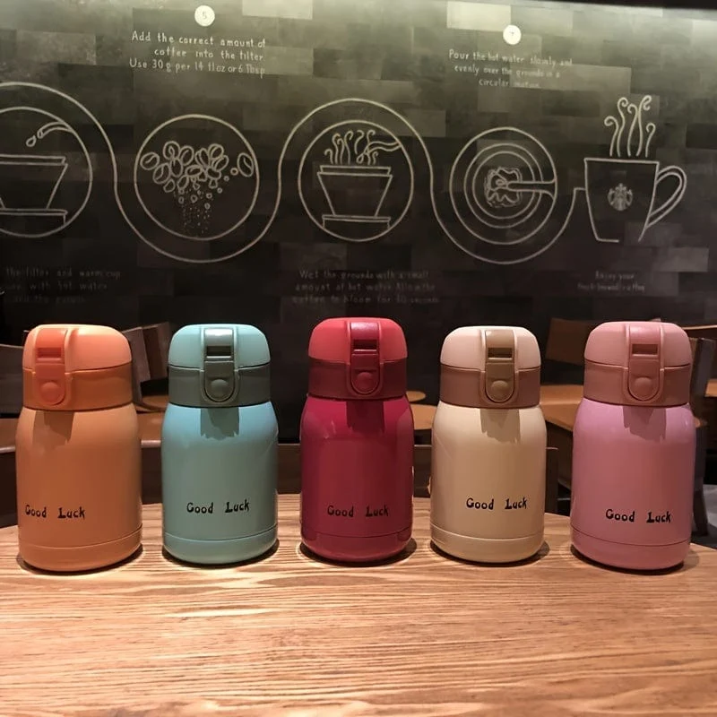 1 Stück, Mini-Vakuumflasche, isolierte Wasserflaschen, Reise-Thermobecher, für heiße und kalte Getränke, Sommer-Winter-Trinkgeschirr, Geschenke