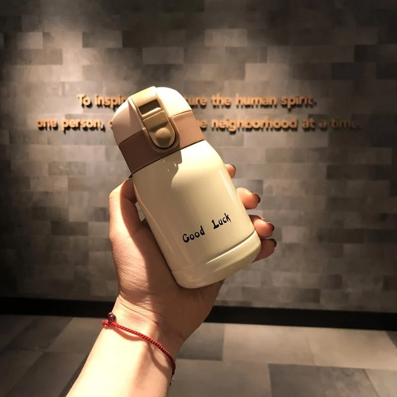 1 Stück, Mini-Vakuumflasche, isolierte Wasserflaschen, Reise-Thermobecher, für heiße und kalte Getränke, Sommer-Winter-Trinkgeschirr, Geschenke