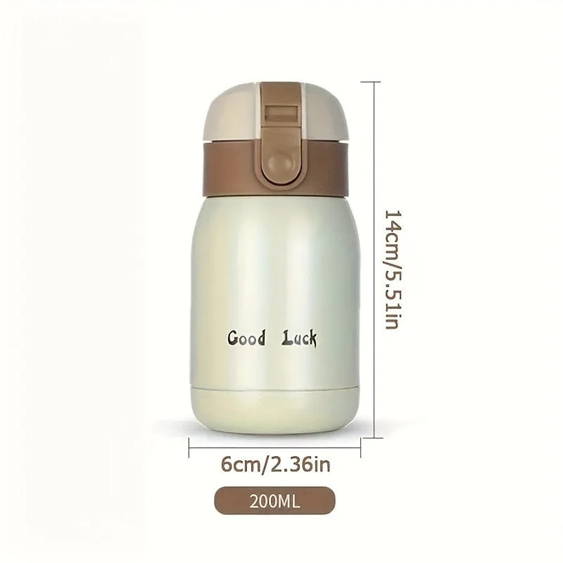 1 Stück, Mini-Vakuumflasche, isolierte Wasserflaschen, Reise-Thermobecher, für heiße und kalte Getränke, Sommer-Winter-Trinkgeschirr, Geschenke