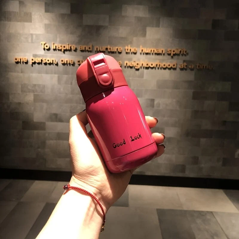 1 Stück, Mini-Vakuumflasche, isolierte Wasserflaschen, Reise-Thermobecher, für heiße und kalte Getränke, Sommer-Winter-Trinkgeschirr, Geschenke