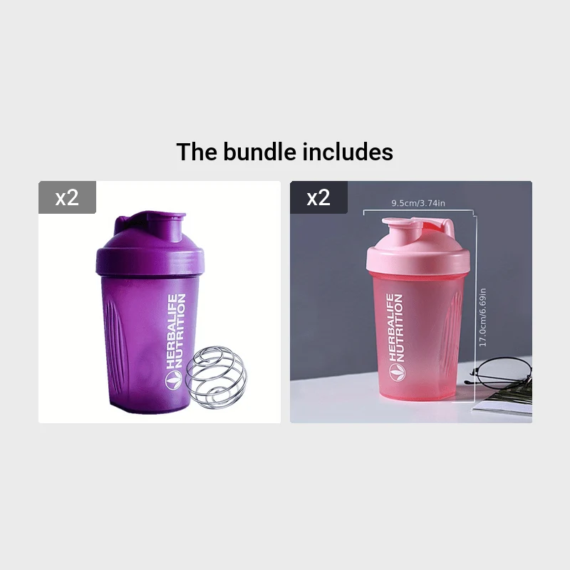 1pc 400ml/13.5 unzen Fitness Sport Wasser Flasche Mode Einfache Shaker Tasse Protein Pulver Ernährung Milchshake rühren Tasse Mit Skala Wasser Tasse