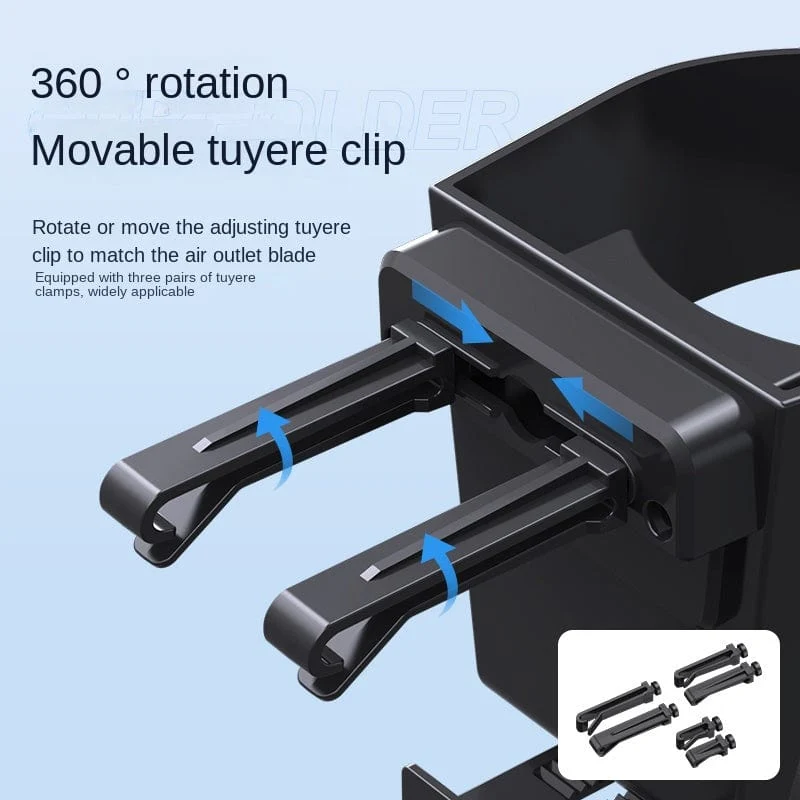 Universal Auto Vent Tasse Halter Air Outlet Clip Tragbare Flaschen Wasser Trinken Tasse Halter Auto Zubehör