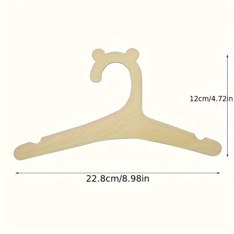 5/10 stücke Kreative Holz kinder Bär Kleiderbügel kinder Kleidung Aufhänger Hause Kinderzimmer Baby Kleiderbügel Kleiderbügel Kleiderbügel
