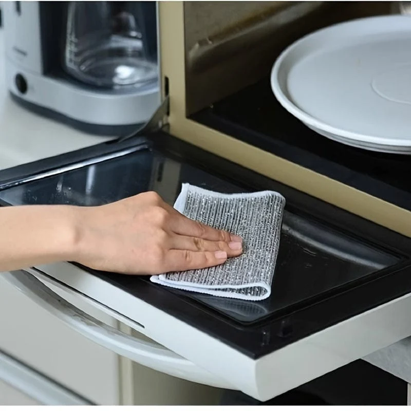 10-teiliges Kugeltuch aus Stahldraht, nicht fettend und leicht zu reinigen, zum Reinigen von Waschbecken, zum Waschen von Küchenherden, Töpfen, Küchenutensilien und Küchenreinigungsgeräten