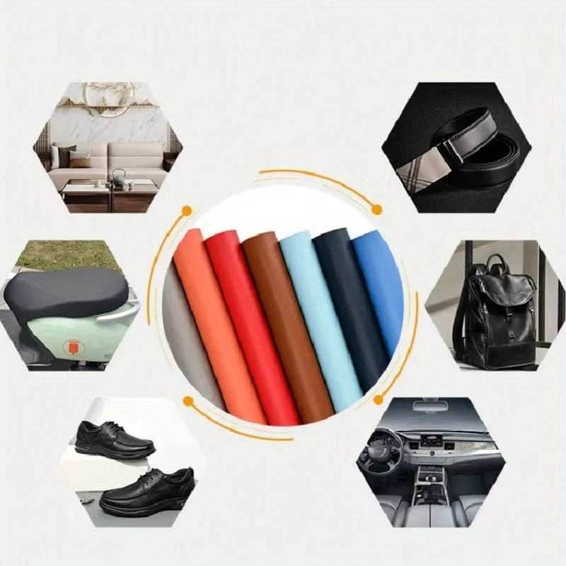 1 Stück, selbstklebendes Leder, für Sofa-Reparatur-Flicken, Möbel, Tisch, Stuhl, Aufkleber, Sitztasche, Schuhbett, Fixierung, PU-Kunstlederhaut, Wohnaccessoires