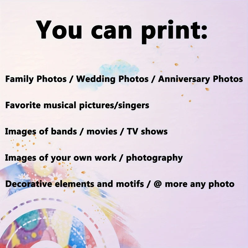 1 individuelles ungerahmtes Poster, personalisierter Leinwanddruck für Familienfotos, Hochzeiten, Jubiläen, ideales Geschenk für Schlafzimmer, Wohnzimmer, Flur, Wandkunst, Wanddekoration, Winterdekoration, Wanddekoration, Raumdekoration