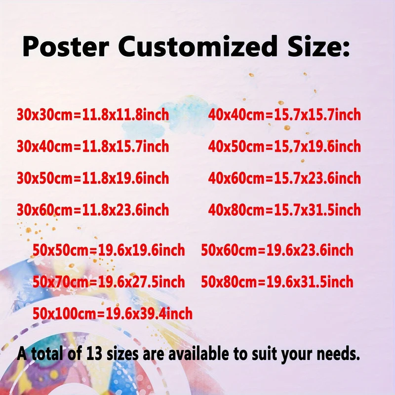 1 individuelles ungerahmtes Poster, personalisierter Leinwanddruck für Familienfotos, Hochzeiten, Jubiläen, ideales Geschenk für Schlafzimmer, Wohnzimmer, Flur, Wandkunst, Wanddekoration, Winterdekoration, Wanddekoration, Raumdekoration