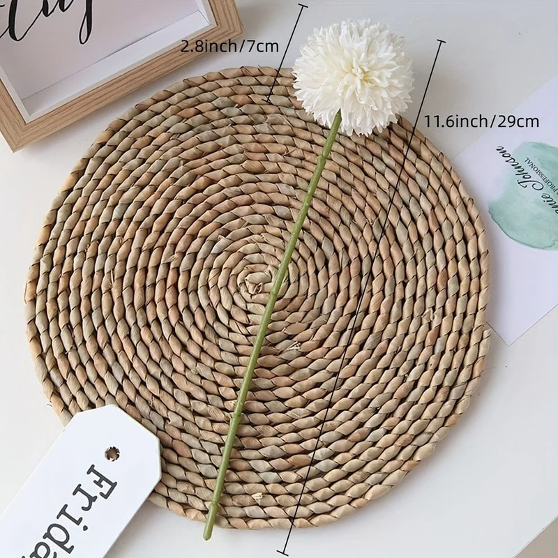 5 herrliche Chrysanthemen-Blumenbälle – perfekt für Zuhause, das Büro, das Café, Partys und Hochzeiten – künstliche Blumen für wichtige Personen