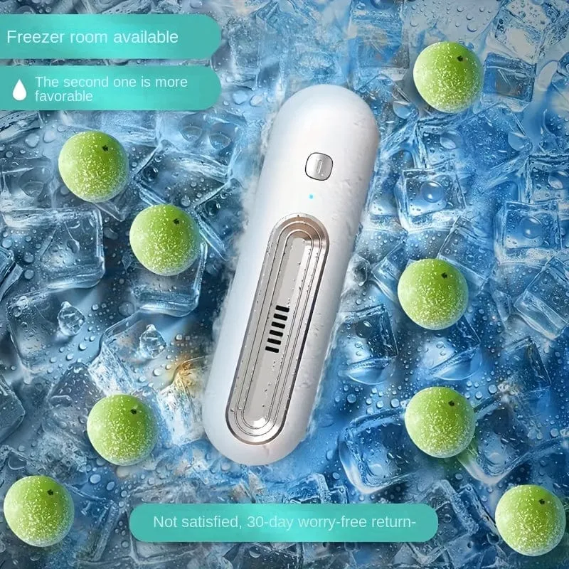 Küchenkühlschrank-Geruchsentferner, USB-Aufladung, tragbares Modell, Sterilisation, Deodorant, Desinfektion, Geruchsentfernung, Luftreiniger