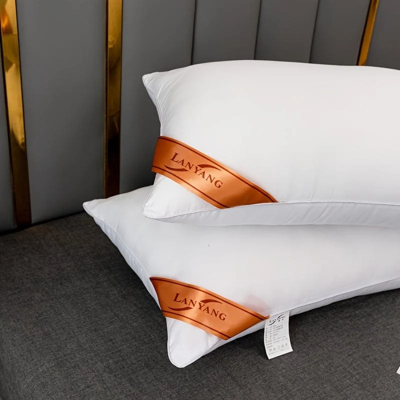 1 Stück weißes Rebound-Rückenkissen, einfarbig, weich, bequem, Schlafzimmer, Bett, Schlafkissen, Hotel, Zuhause, einzelnes Erwachsenenkissen für Rücken, Bauch oder Seitenschläfer