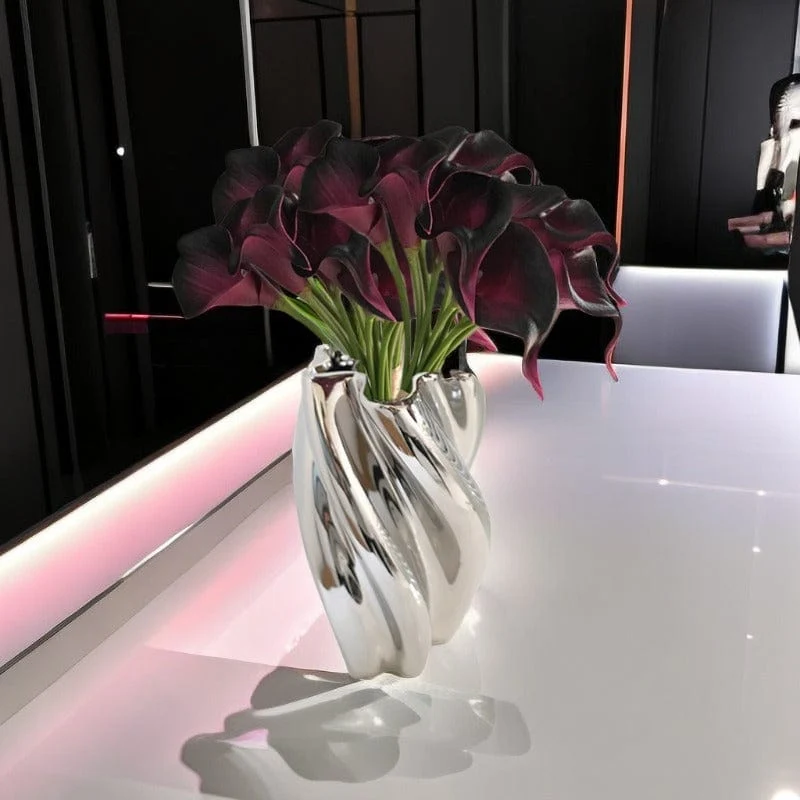 8 Stück künstlicher Hufeisenlotus, künstlicher Blumenstrauß für Party-Gartendekoration, künstliche Blumen für Wohnzimmer, Schlafzimmer, Tisch, Büro, Dekoration, St. Patrick's Day, Osterdekoration, ästhetische Raumdekoration, Frühlings-Wohndekoration, Valentinstag