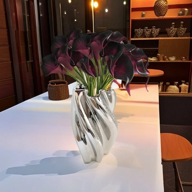 8 Stück künstlicher Hufeisenlotus, künstlicher Blumenstrauß für Party-Gartendekoration, künstliche Blumen für Wohnzimmer, Schlafzimmer, Tisch, Büro, Dekoration, St. Patrick's Day, Osterdekoration, ästhetische Raumdekoration, Frühlings-Wohndekoration, Valentinstag