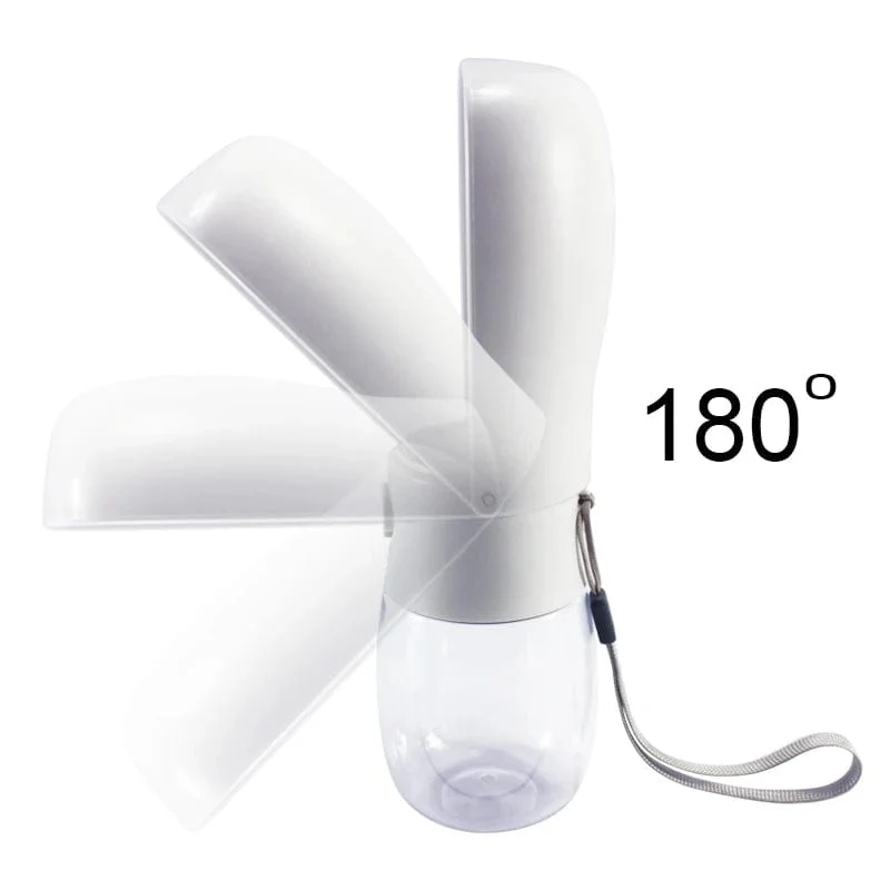 Originelles Design, 300 ml, tragbare Wasserflasche für Hunde zum Spazierengehen, Futterspender für Hunde, gefaltete Flasche, Wasserspender