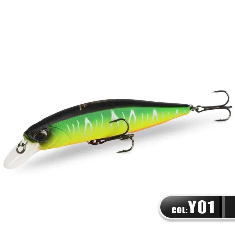 MEREDITH JERK MINNOW 100F 14g Schwimmender Wobbler Angelköder 24 Farben Minnow Köder Harter Köder Qualität Professionelle Tiefe 0.8–1.0 m