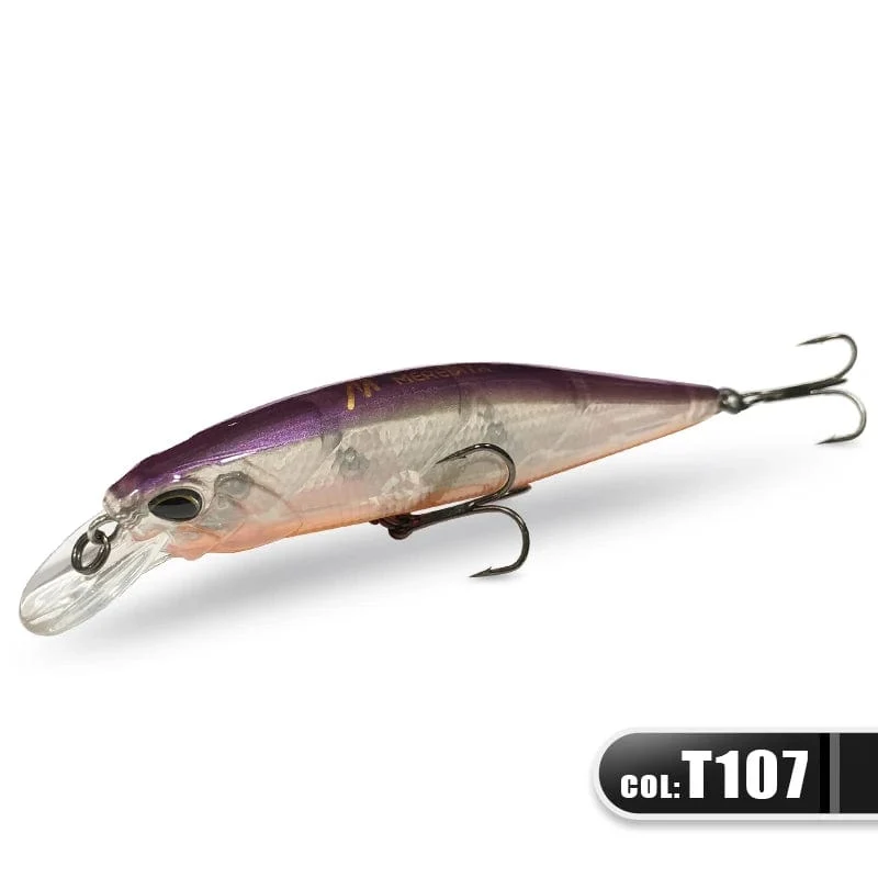 MEREDITH JERK MINNOW 100F 14g Schwimmender Wobbler Angelköder 24 Farben Minnow Köder Harter Köder Qualität Professionelle Tiefe 0.8–1.0 m