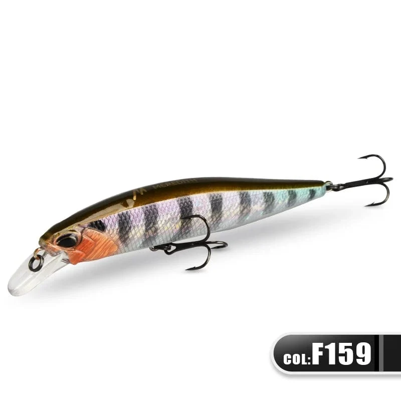 MEREDITH JERK MINNOW 100F 14g Schwimmender Wobbler Angelköder 24 Farben Minnow Köder Harter Köder Qualität Professionelle Tiefe 0.8–1.0 m