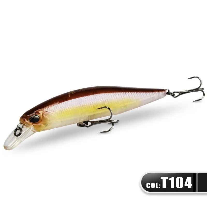 MEREDITH JERK MINNOW 100F 14g Schwimmender Wobbler Angelköder 24 Farben Minnow Köder Harter Köder Qualität Professionelle Tiefe 0.8–1.0 m