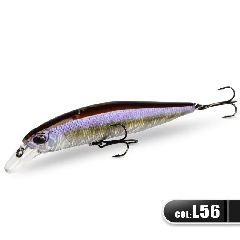 MEREDITH JERK MINNOW 100F 14g Schwimmender Wobbler Angelköder 24 Farben Minnow Köder Harter Köder Qualität Professionelle Tiefe 0.8–1.0 m