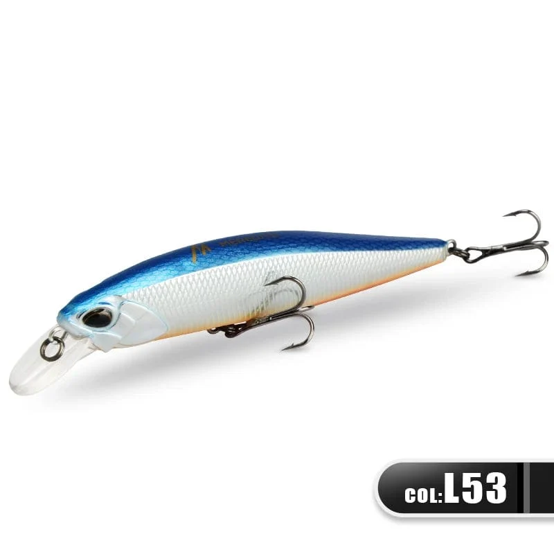 MEREDITH JERK MINNOW 100F 14g Schwimmender Wobbler Angelköder 24 Farben Minnow Köder Harter Köder Qualität Professionelle Tiefe 0.8–1.0 m