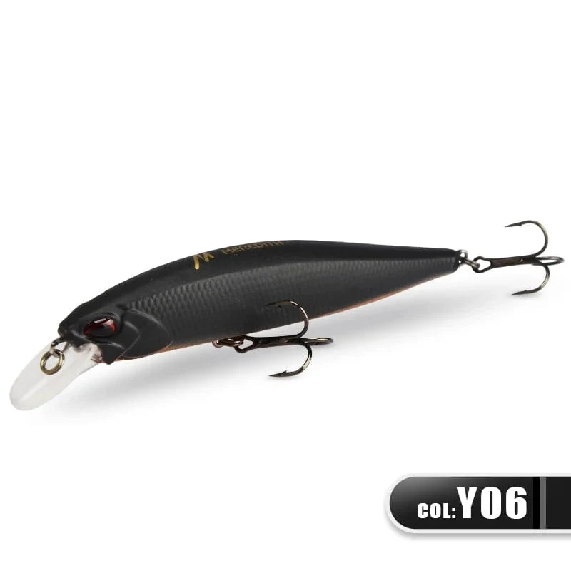 MEREDITH JERK MINNOW 100F 14g Schwimmender Wobbler Angelköder 24 Farben Minnow Köder Harter Köder Qualität Professionelle Tiefe 0.8–1.0 m