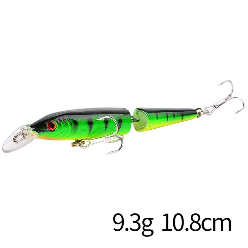 Aorace Angeln Wobbler Lebensechte 6/7 Segment Swimbait Crankbait Harten Köder Langsam 10cm 17g 15g Isca Künstliche Köder angelgerät
