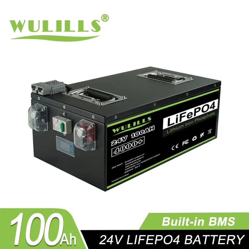 Neue 12V 200Ah 280Ah 400Ah 24v 100Ah 200Ah 48v 120Ah LiFePO4 Batterie Eingebautes BMS für Energiespeicherung zu Hause Solar Perfekt ohne Steuern