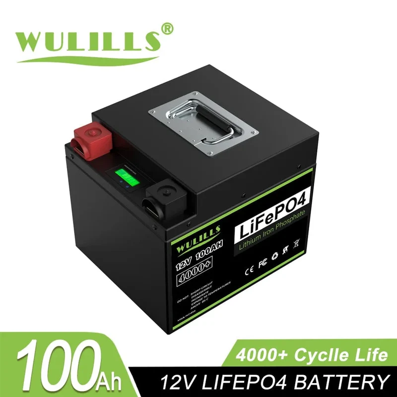 Neue 12V 200Ah 280Ah 400Ah 24v 100Ah 200Ah 48v 120Ah LiFePO4 Batterie Eingebautes BMS für Energiespeicherung zu Hause Solar Perfekt ohne Steuern