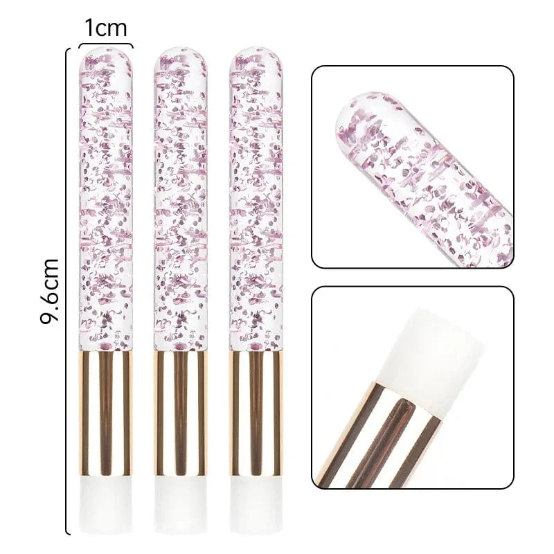 20 Stücke Kristall Wimpern Reinigungsbürste Wimpern Shampoo Pinsel Wimpernverlängerung Peel Off Mitesser Entferner Make-Up Werkzeuge Liefert