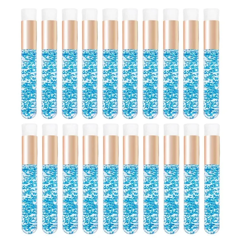 20 Stücke Kristall Wimpern Reinigungsbürste Wimpern Shampoo Pinsel Wimpernverlängerung Peel Off Mitesser Entferner Make-Up Werkzeuge Liefert