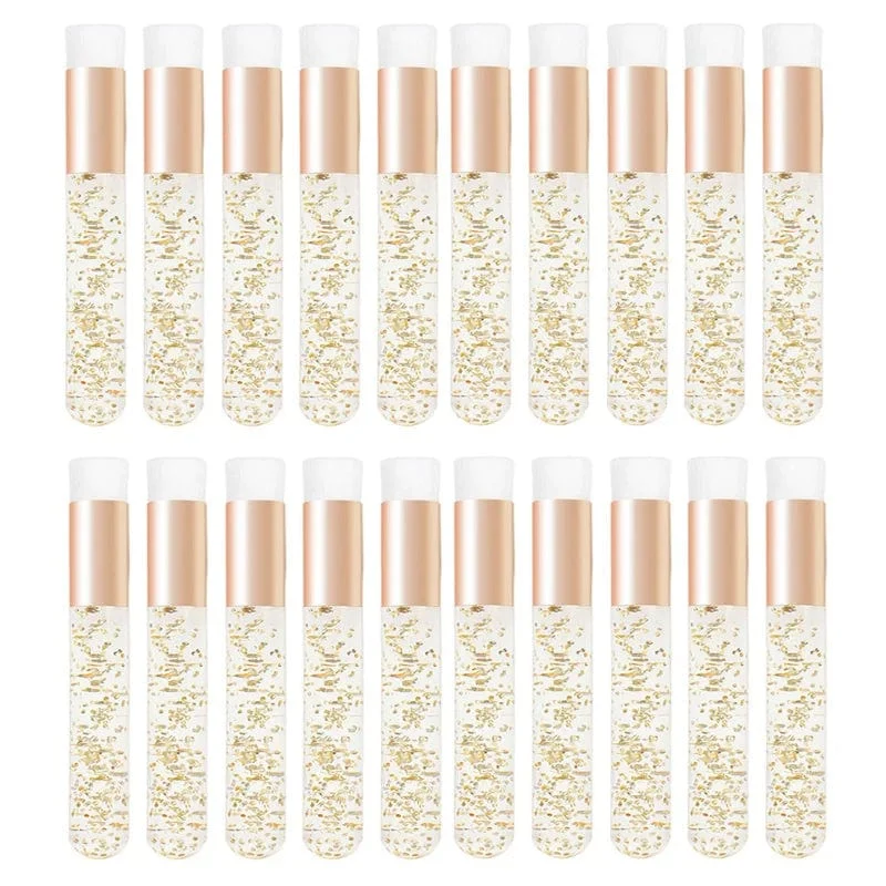 20 Stücke Kristall Wimpern Reinigungsbürste Wimpern Shampoo Pinsel Wimpernverlängerung Peel Off Mitesser Entferner Make-Up Werkzeuge Liefert