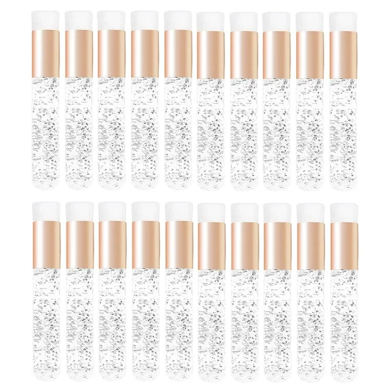 20 Stücke Kristall Wimpern Reinigungsbürste Wimpern Shampoo Pinsel Wimpernverlängerung Peel Off Mitesser Entferner Make-Up Werkzeuge Liefert