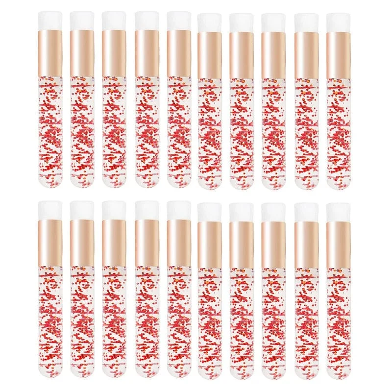 20 Stücke Kristall Wimpern Reinigungsbürste Wimpern Shampoo Pinsel Wimpernverlängerung Peel Off Mitesser Entferner Make-Up Werkzeuge Liefert