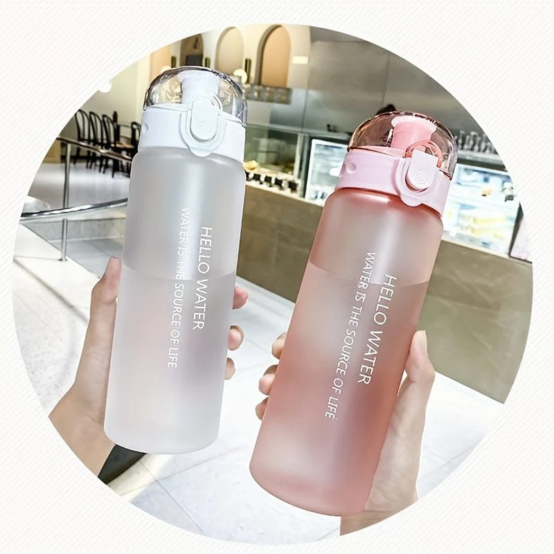 1 Stück, auslaufsichere Sportwasserflasche – 780 ml – modisch und tragbar – perfekt für Outdoor-Aktivitäten