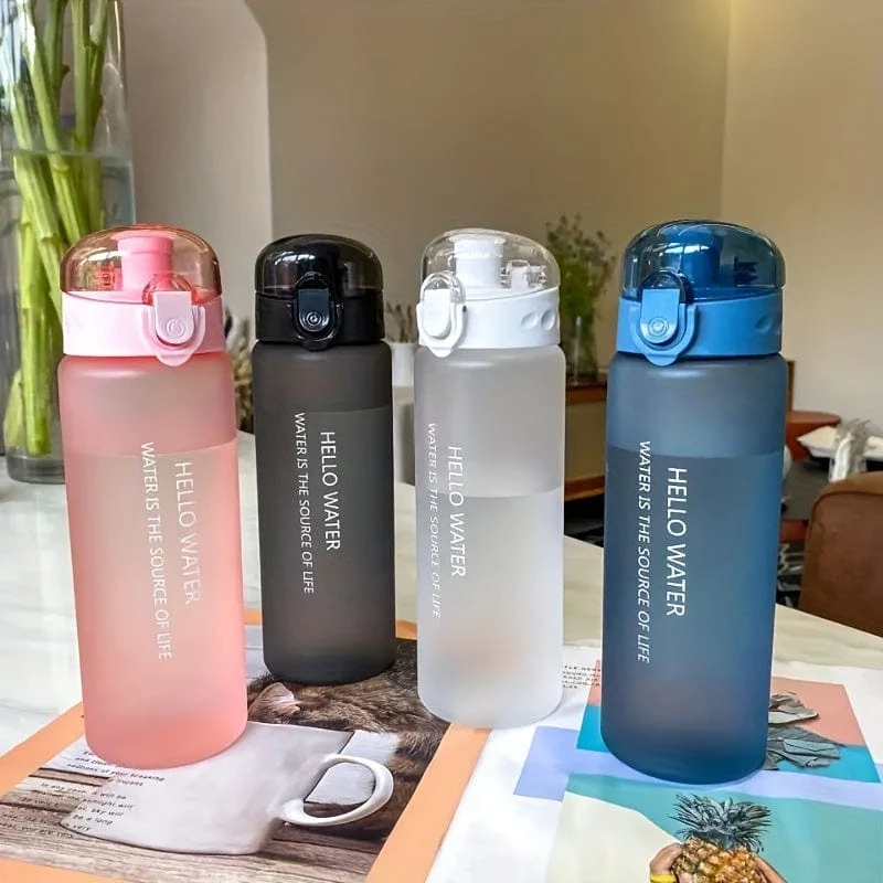 1 Stück, auslaufsichere Sportwasserflasche – 780 ml – modisch und tragbar – perfekt für Outdoor-Aktivitäten