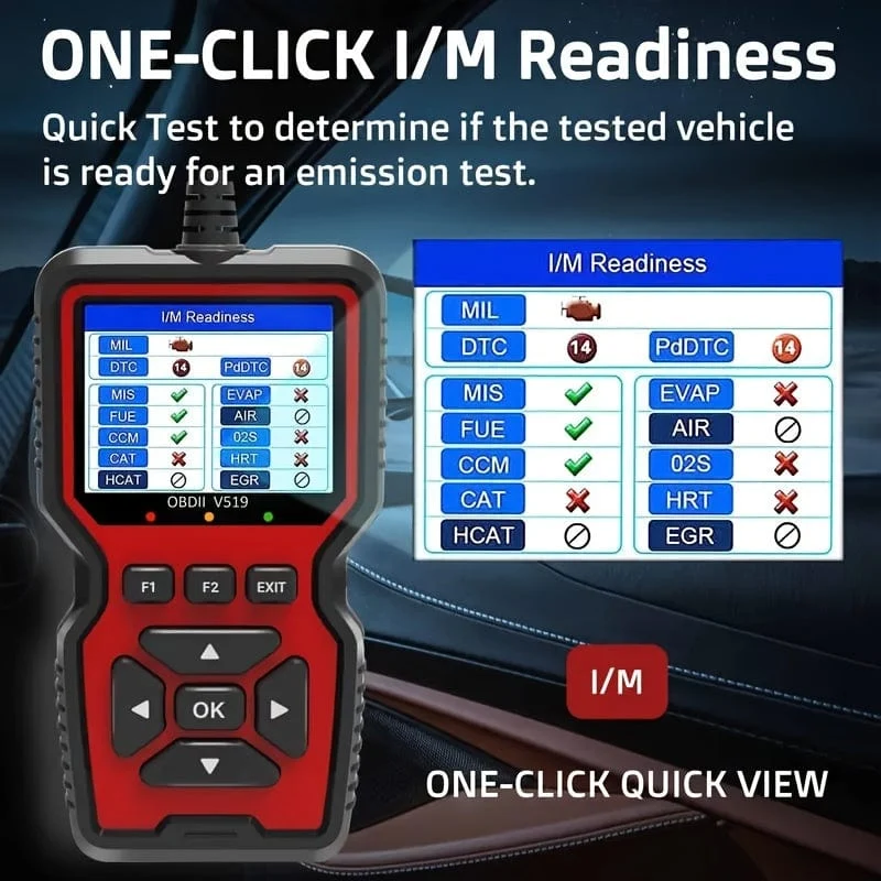 2023 Neuwagenscanner: Obd2-Diagnosetool zur Erkennung und Beseitigung von Motorfehlern, zum Lesen der Batteriespannung und zum Datenstrom