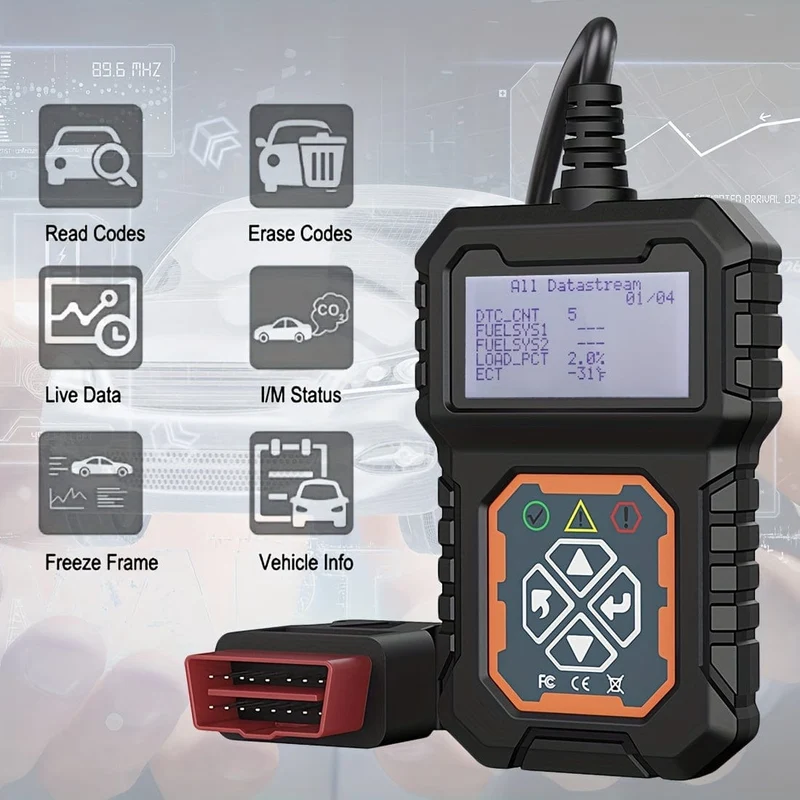 Auto-Codeleser: Erhalten Sie mit dem OBD2-Scanner eine sofortige Diagnose der Motorkontrollleuchte Ihres Fahrzeugs!