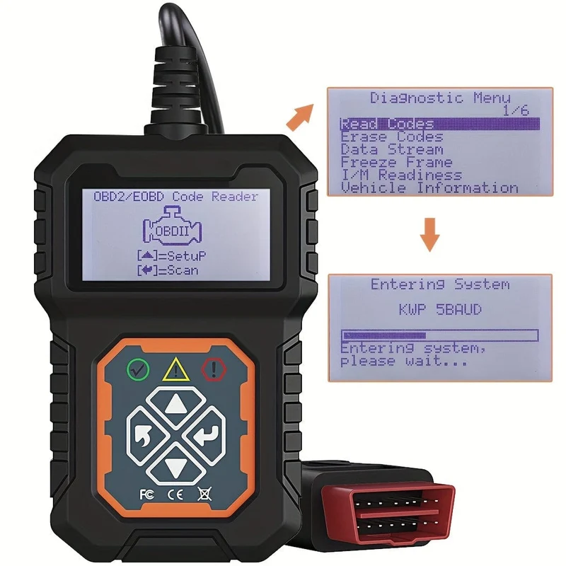 Auto-Codeleser: Erhalten Sie mit dem OBD2-Scanner eine sofortige Diagnose der Motorkontrollleuchte Ihres Fahrzeugs!