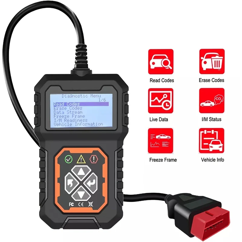 Auto-Codeleser: Erhalten Sie mit dem OBD2-Scanner eine sofortige Diagnose der Motorkontrollleuchte Ihres Fahrzeugs!