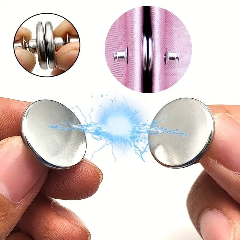 12 Paar Vorhang-Magnet-Raffhalter, Vorhang-Magnete mit Rückseitenbefestigung, magnetischer Vorhang-Halteknopf, Vorhang-Schnalle, für Zuhause, Schlafzimmer, Büro, Vorhangvorhänge