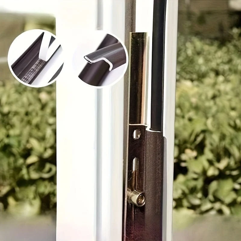 1pc Fenster Dichtung Streifen Wind- Und Staubdicht Wärmedämmung Schalldämmung Dichtung Streifen Haushalt Selbst-klebe Typ Dichtung streifen