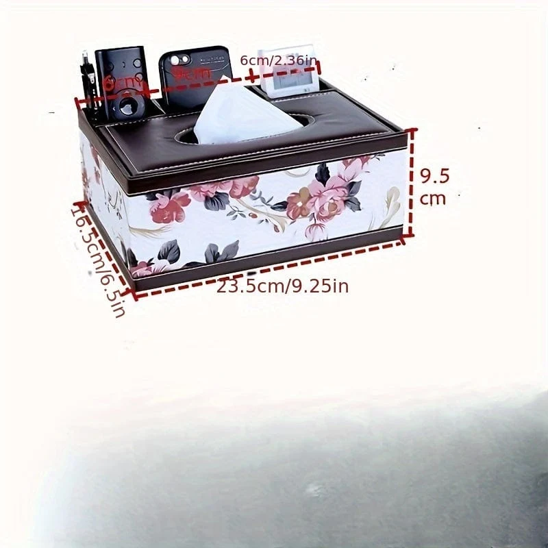 1 Stück, multifunktionale Taschentuchbox, Papierschublade, Couchtisch, Aufbewahrungsbox für Fernbedienungen im Wohnzimmer, Papierschublade für Haushaltsservietten, Weihnachtsdekoration für den Haushalt