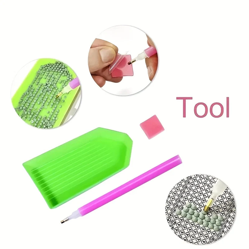 1 Set, leuchtender Igel, 5D-Diamant-Malset für Erwachsene – Stickarbeit zum Selbermachen als Wanddekoration zu Hause – Vollbohr-Diamanten – perfekt für Anfänger